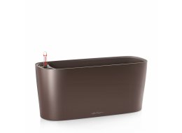 Кашпо Lechuza 15577 DELTA 20 Кофе металлик