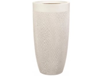 Кашпо Лотус Высокое Круглое D30 H58 MESHV30-AW