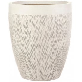 Кашпо Лотус Высокое Круглое D36 H42.5 MESHRV36-AW