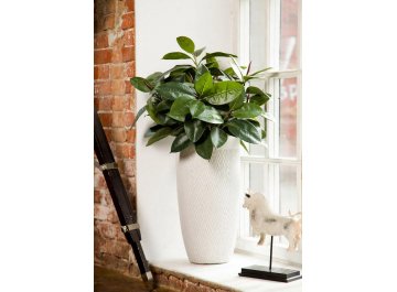 Кашпо Лотус Высокое Круглое D38 H72 MESHV38-AW