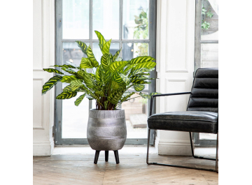 Кашпо Страйп WSTRIPR-31-SLV