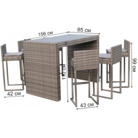 Комплект для отдыха T390GD/Y390G-W78_6Pcs