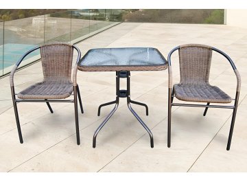 Кофейный комплект из ротанга Асоль