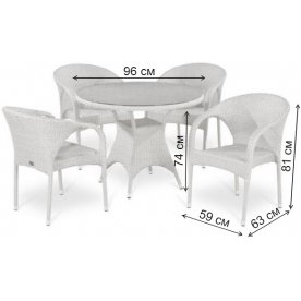 Обеденный комплект T220CW Y290W-W2