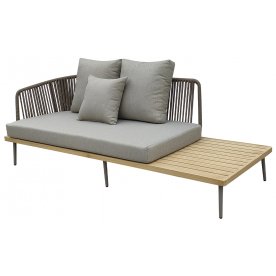 Металлический диван Bayley 129KN-03047 левый