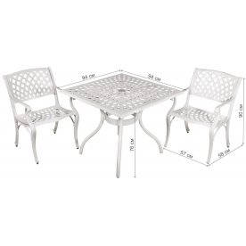 Кофейный комплект из металла Камилла