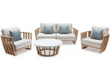 Комплект деревянной мебели Woodland натуральный / бежевый