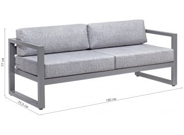 Комплект для отдыха из металла Корсика 1