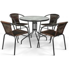 Обеденный комплект Николь-CDC CDC01 087-D80 4Pcs круглый