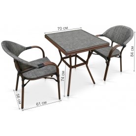 Обеденный комплект T130 C029-TX