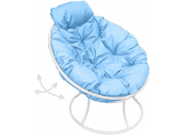 Металлическое кресло Папасан мини