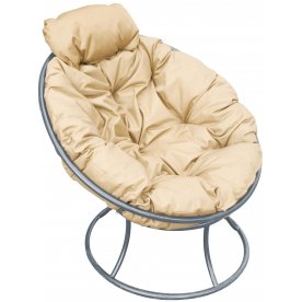 Металлическое кресло Папасан мини