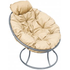 Металлическое кресло Папасан мини