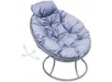 Металлическое кресло Папасан мини
