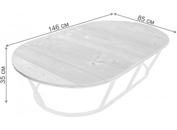 Деревянный стол Мамасан