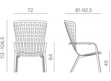 Пластиковое кресло 003/4030053/3630001152