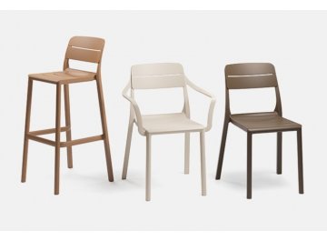 Кресло пластиковое Cassia бежевый