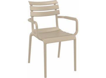Кресло пластиковое Paris бежевый