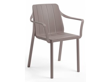 Кресло пластиковое Tiberina тортора