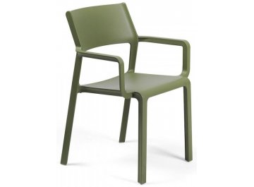 Кресло пластиковое Trill Armchair агава