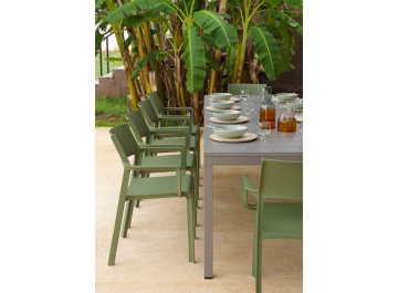 Кресло пластиковое Trill Armchair агава