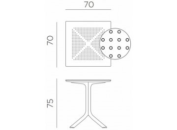 Пластиковый стол 003/4008416000