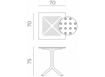 Пластиковый стол 003/4008453000