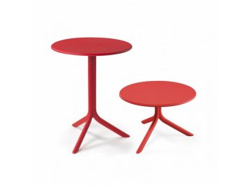 Стол пластиковый обеденный Spritz + Spritz Mini красный