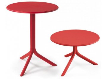Стол пластиковый обеденный Spritz + Spritz Mini красный