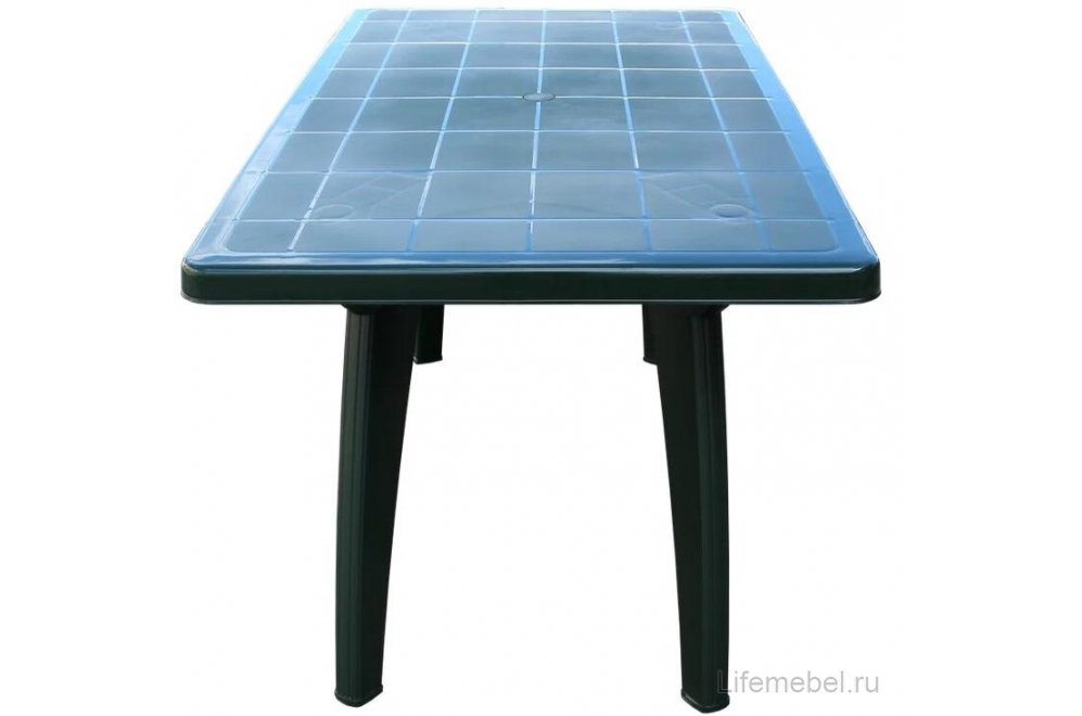 Пластиковый стол Солнце зеленый