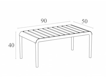 Столик Paris Lounge Table