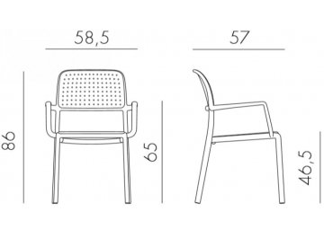 Пластиковый стул 003/4024216000