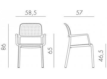 Пластиковый стул 003/4024239000