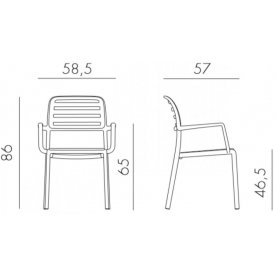 Пластиковый стул 003/4024407000
