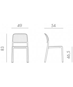 Пластиковый стул 003/4024300000