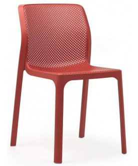 Стул пластиковый Bit коралловый