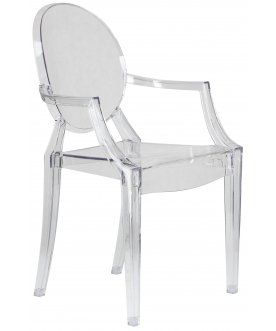 Пластиковый стул 801-LMZL Louis Ghost
