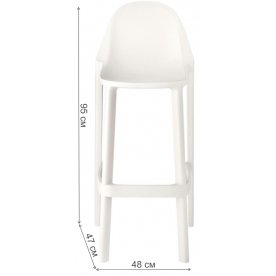 Пластиковый стул Piu