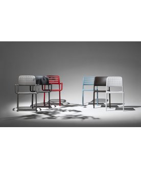 Стул пластиковый Riva Bistrot антрацит