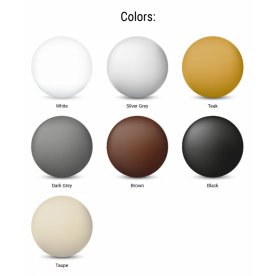 Стул пластиковый Ares серебристый