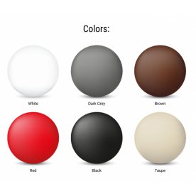 Стул пластиковый Soho темно-серый / темно-серый