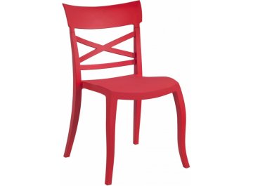 Стул пластиковый XSera-S красный