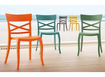 Стул пластиковый XSera-S зеленый