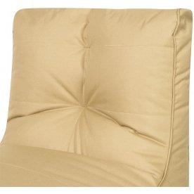 Шезлонг бежевый