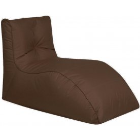 Шезлонг коричневый