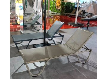 Шезлонг-лежак металлический Ankara SM-02 / 5102