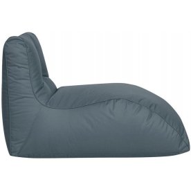 Шезлонг серый