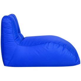 Шезлонг синий