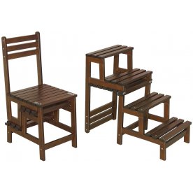 Деревянный стул-стремянка Массив