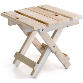 Деревянный табурет Ялта 25